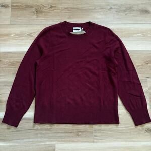 J. Crew Cashmere Classic-Fit Crewneck Sweater M